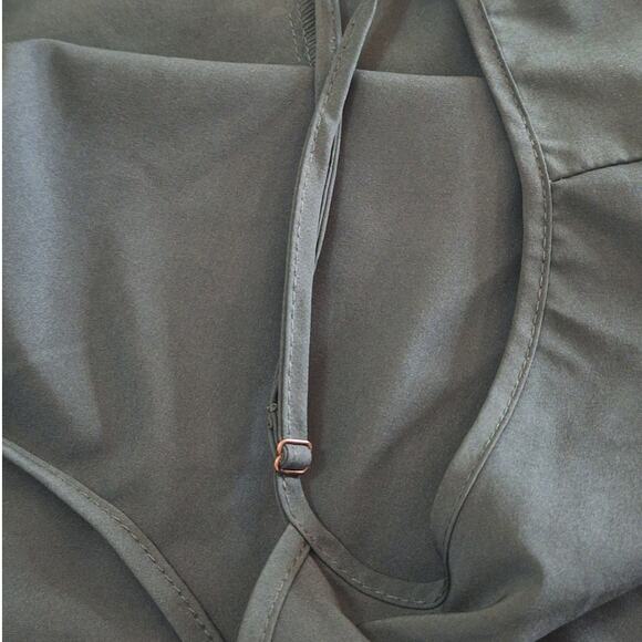 Nanette Lepore Blouse Women's Large Hunter Green 90s Style Lace Classic Retro - Picture 5 of 9